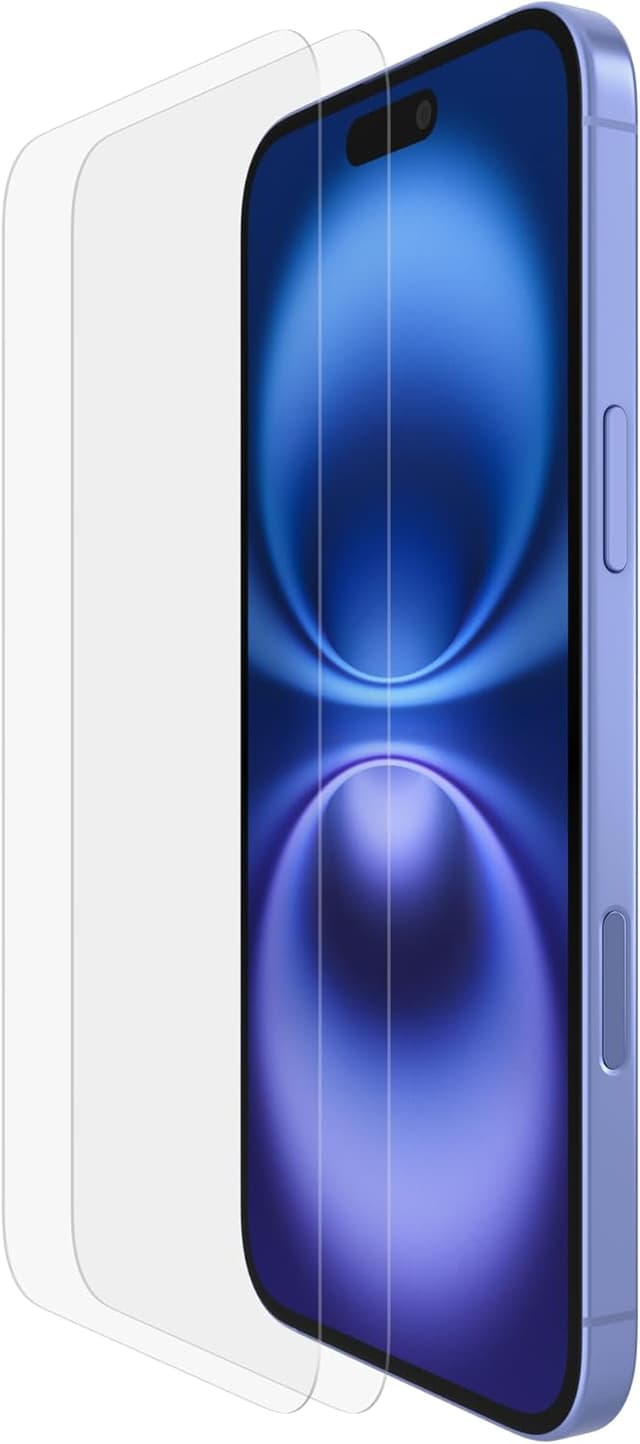 Detalle de Belkin iPhone 16 Plus tempered glass 0.33mm