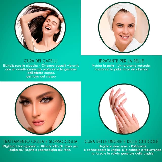 Thumbnail 4 de Kanzy Olio di Ricino 100 ml per ciglia e sopracciglia