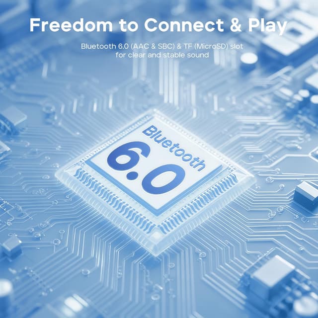 Detalle de Tribit PocketGo Portable Wireless Bluetooth Speaker with 7W Stereo Sound, IP68 Protection and 20H Playtime