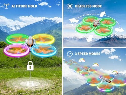 Thumbnail 5 de i9C Drone para Niños con Cámara 📷 y Luces Coloridas