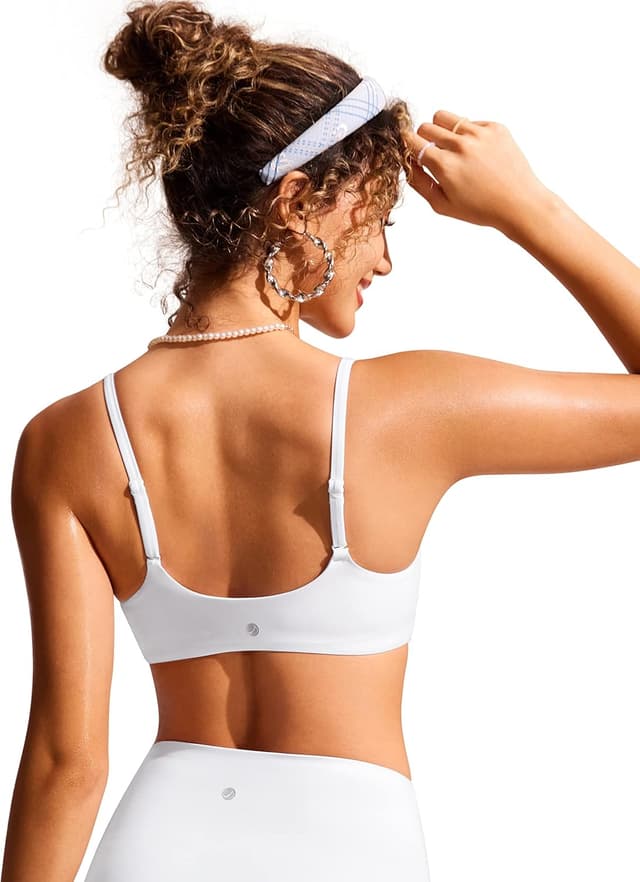 Detalle de Haut de bikini CRZ YOGA à bretelles spaghetti réglables et coussinets amovibles