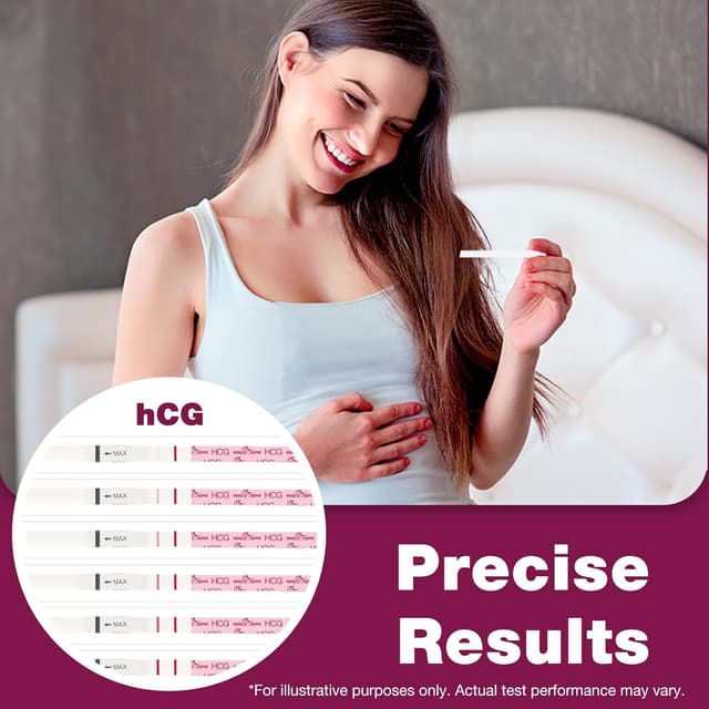 Thumbnail 1 de Easy@Home Pregnancy Test Strips 20 Pack 🧪