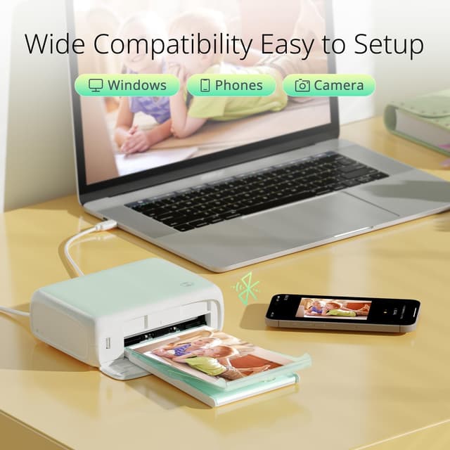 Thumbnail 1 de YOTON Photo Printer 54‑sheet bundle