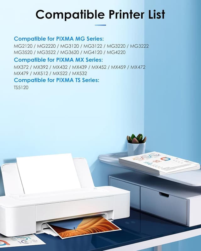 Detalle 2 de TECKKIN PG-240XL CL-241XL Ink Combo 630/560