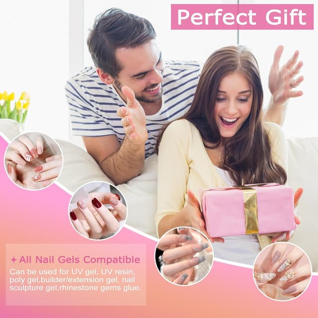 Thumbnail 6 de NAILGIRLS UV LED Nail Lamp 220W with auto sensor, detachable base and 4 timer presets