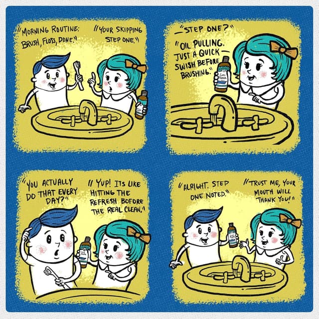 Thumbnail 3 de GuruNanda CocoMint Oil Pulling Mouthwash 8 oz 🦷