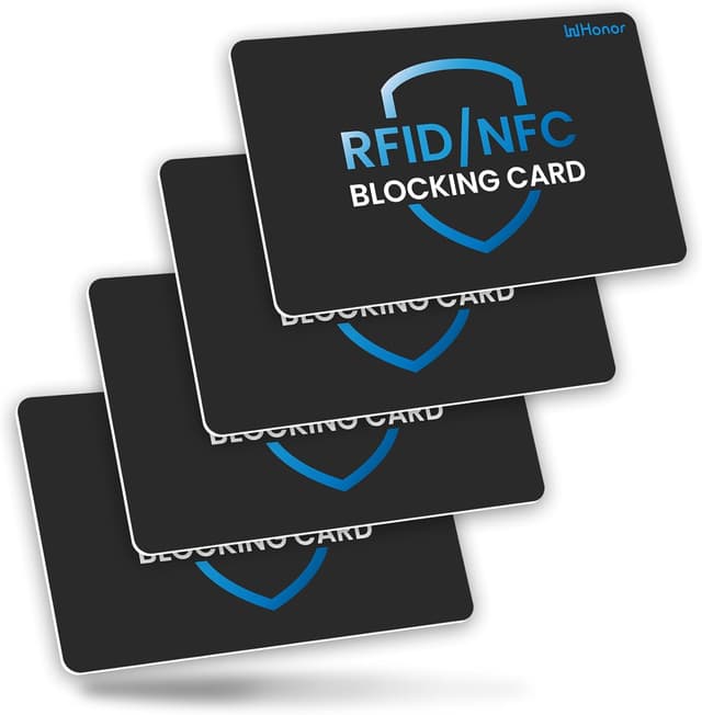 Imagen de WHonor RFID Blocking Card 4 Pack — NFC blocker 🛡 en OfertitasTOP