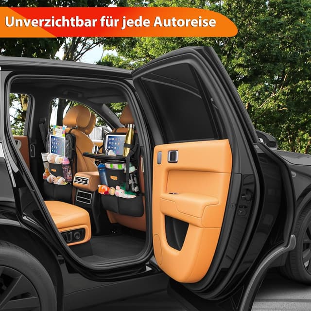 Thumbnail 5 de SURDOCA Auto Organizer mit Klapptisch für Kinder