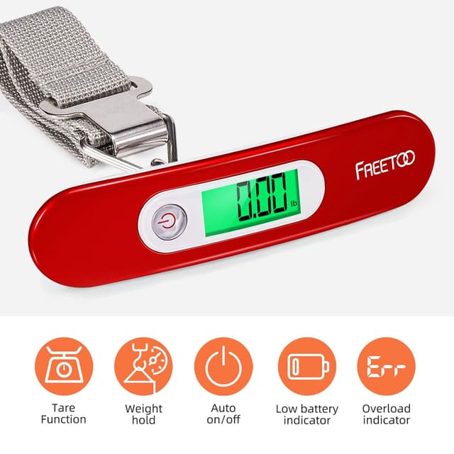 Thumbnail 2 de FREETOO Luggage Scale 50 kg capacity