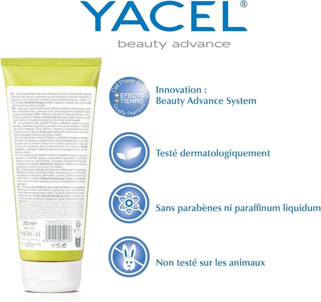 Thumbnail 5 de Yacel Cellublock Crème anti‑cellulite 200 ml