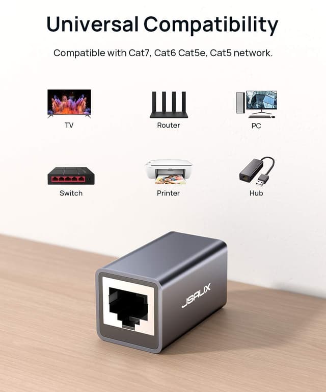 Thumbnail 5 de JSAUX RJ45 Kupplung 10 Gigabit LAN