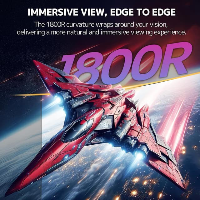 Thumbnail 4 de CRUA 32" Curved Gaming Monitor 240Hz