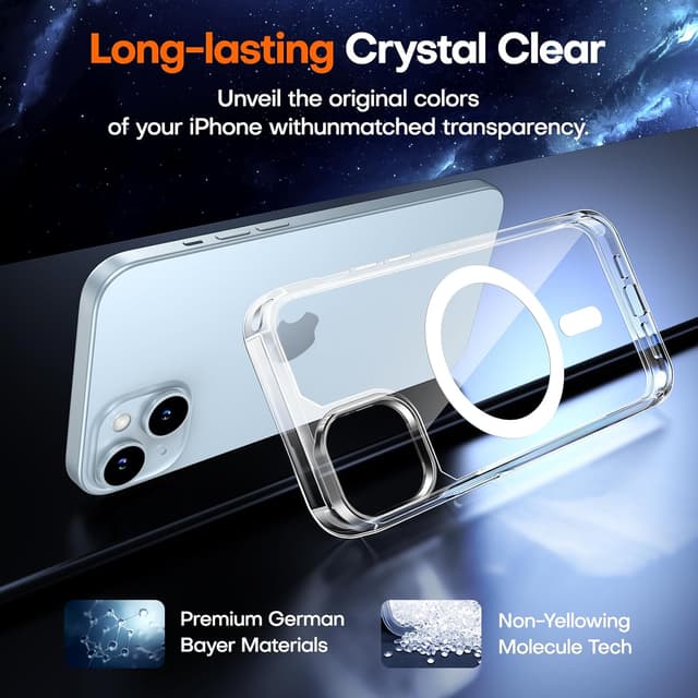 Thumbnail 4 de TAURI Clear iPhone 15 Case 12FT protection