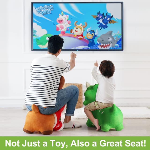 Thumbnail 5 de iPlay iLearn Triceratops Dinosaur Hopper 2yr