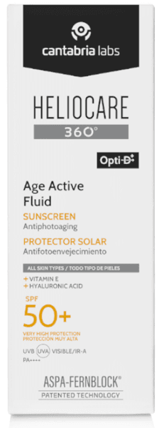 Detalle de Heliocare 360 Age Active Fluid SPF50 - Doble 100ml ☀