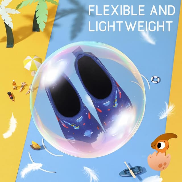 Detalle 2 de todaysunny Kids Water Shoes – Quick-dry, Non-slip Outdoor Water Trainers