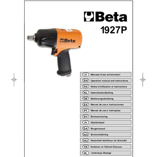 Thumbnail 4 de Beta 1927P Llave de impacto reversible 1750 Nm