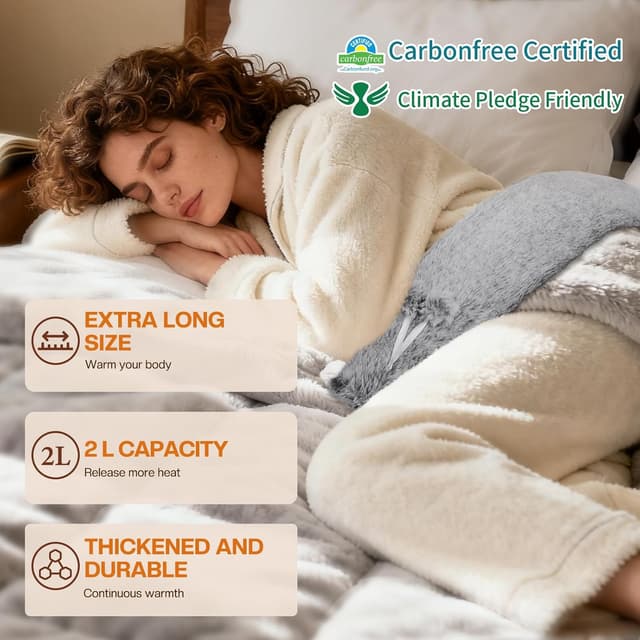 Detalle 2 de BOLEi Extra Lang Wärmflasche 73 cm