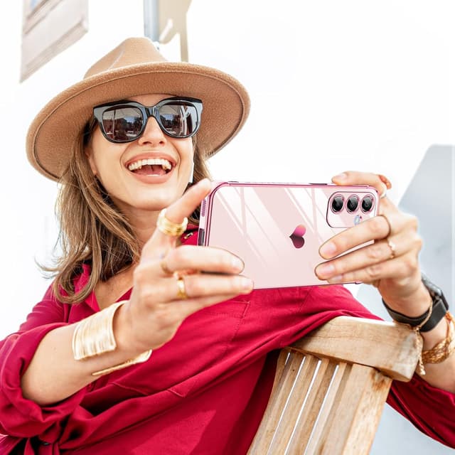 Thumbnail 5 de LeYi funda Galaxy A16 4G Rosa Corazón