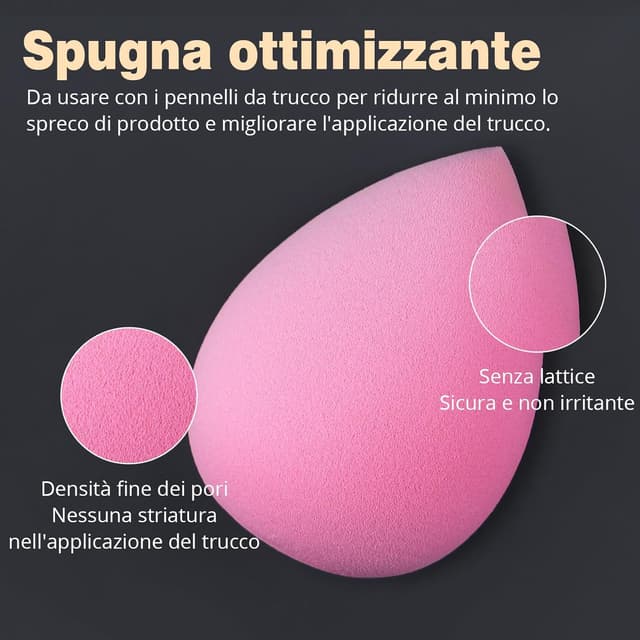 Thumbnail 5 de BEAKEY Set pennelli trucco professionale 12 pezzi 🎨