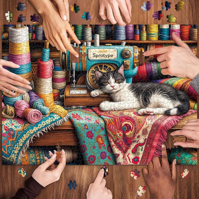 Thumbnail 4 de TangComplete 1000 Piece Puzzle