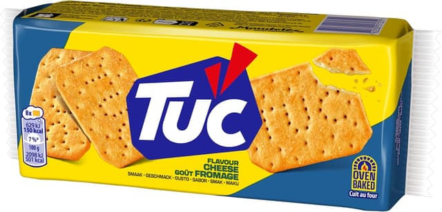Thumbnail 1 de TUC Galletas Saladas Crujientes Sabor Queso 🧀 100g