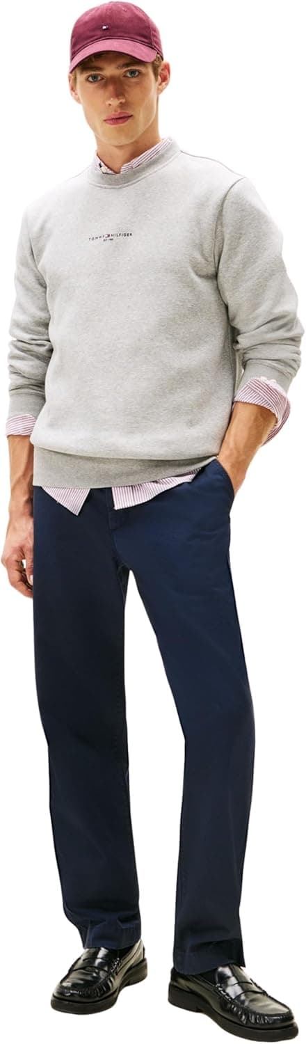 Detalle 2 de Tommy Hilfiger Men’s Tipped Round Neck Sweatshirt