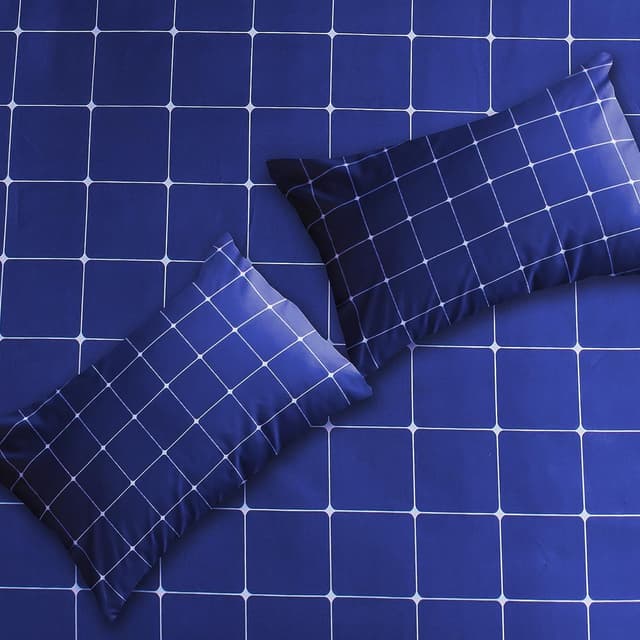 Thumbnail 6 de Lazzaro Double Duvet Set Premium Brushed Microfibre (Double) with Reversible Cover & Pillowcases