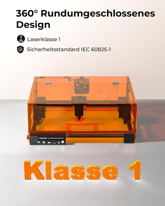 Detalle 2 de L2 MAX Laser Graviermaschine 10W