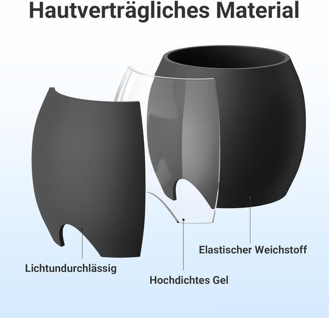 Detalle 1 de Comfytemp Migräne Maske Gel Kühlmaske 360°