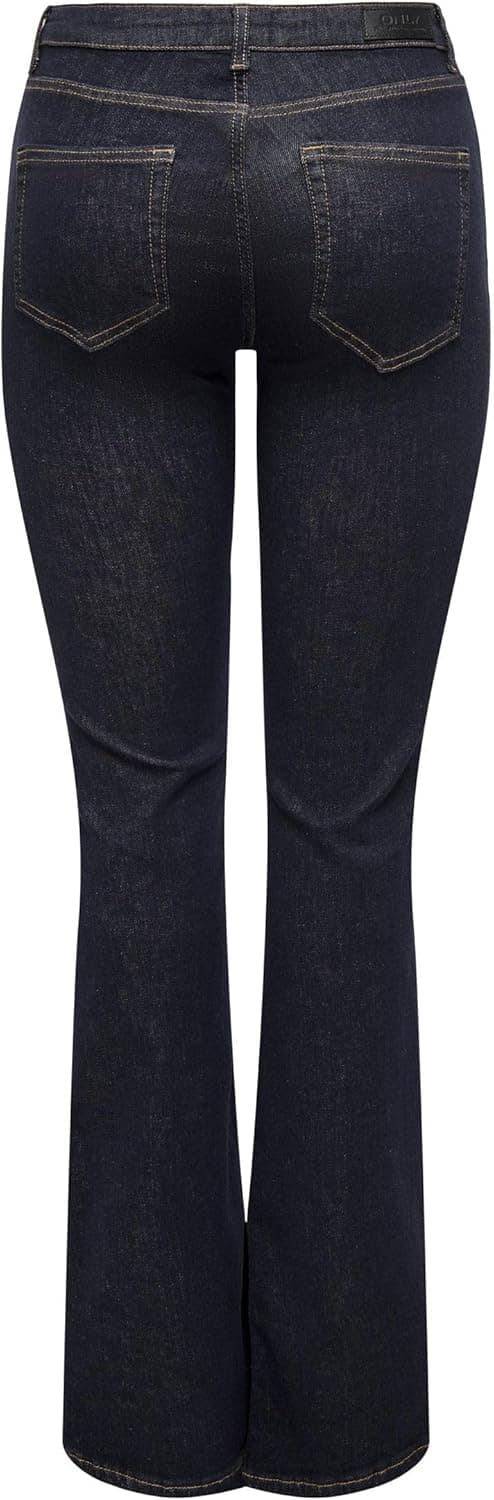 Detalle de ONLY Female Flared-fit Jeans ONLBLUSH mit mittlerer Taille