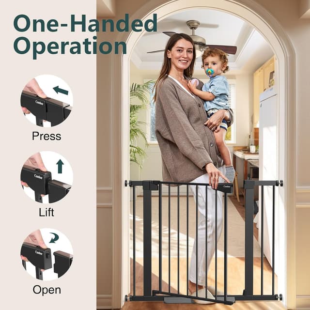 Thumbnail 6 de Cumbor Baby Gate 29.7–40.6 in 🚪