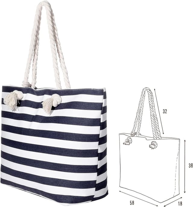 Thumbnail 3 de MASADA Grande borsa da spiaggia idrorepellente