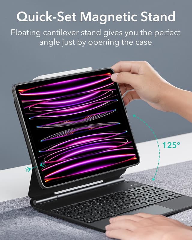 Thumbnail 4 de ESR Magnetische Keyboard Hülle 12,9"