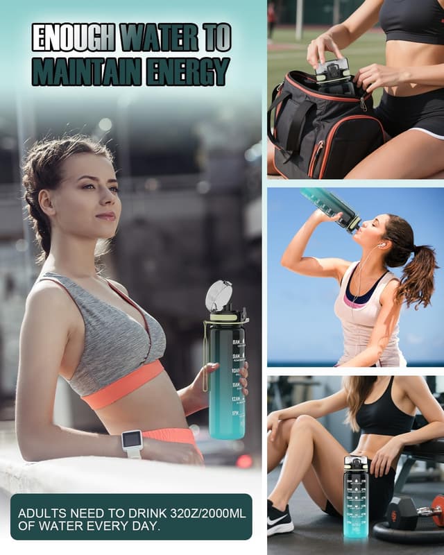 Thumbnail 6 de QIVORO 1 litre time marker bottle