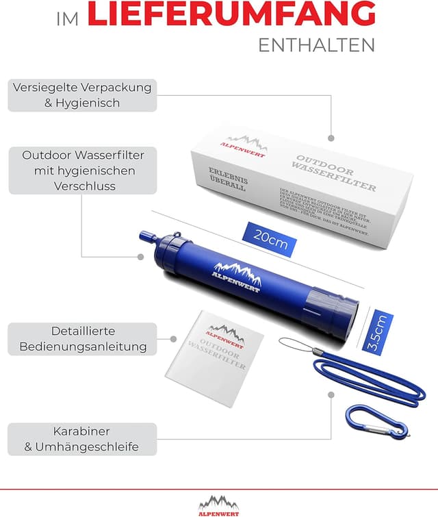 Thumbnail 1 de ALPENWERT Wasserfilter 4000 L Outdoor đ§