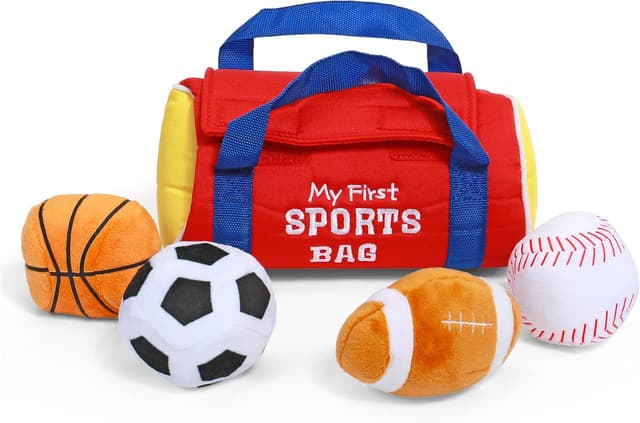 Detalle 2 de GUND My First Sports Bag Plush Playset 8