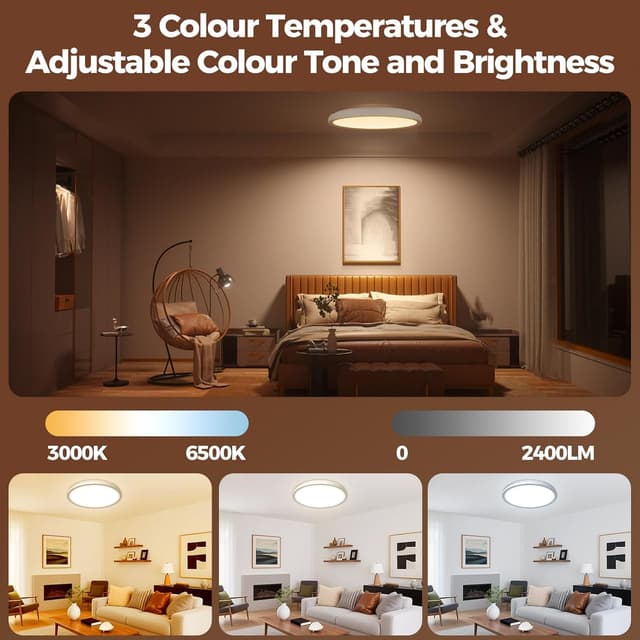 Thumbnail 2 de hepside Plafon LED Techo Regulable 24W