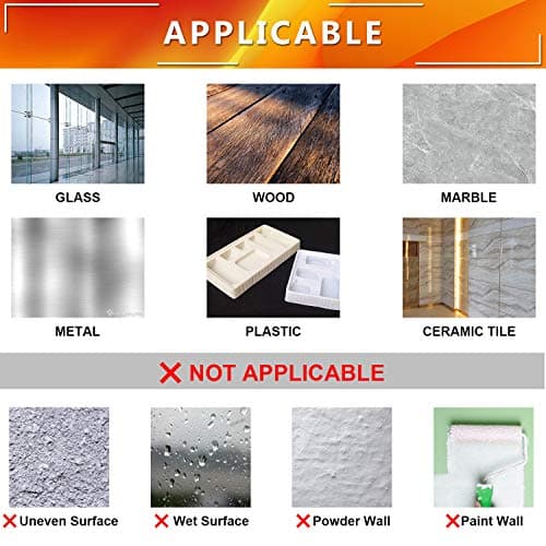 Detalle de Winline cinta adhesiva de doble cara extra fuerte (transparente y extraíble) 3M x 30mm x 2mm