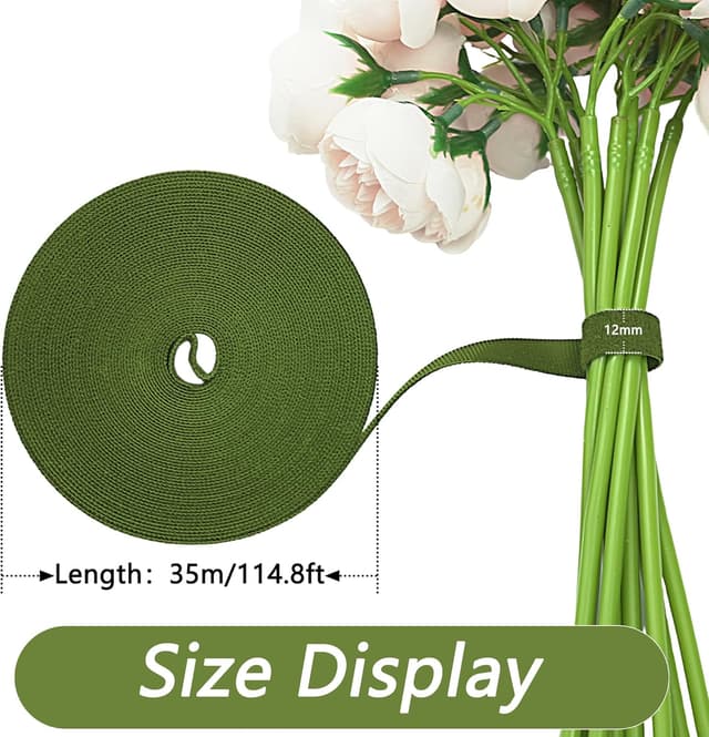 Thumbnail 4 de honzhaoyu 35m Pflanzenbinder 12 mm Grün