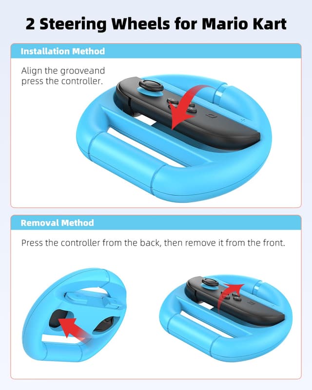 Detalle de Switch 2 Zubehör-Set (24-in-1) inkl. Slim-Hülle, Ladestation, Displayfolien & Joy-Con 2 Zubehör