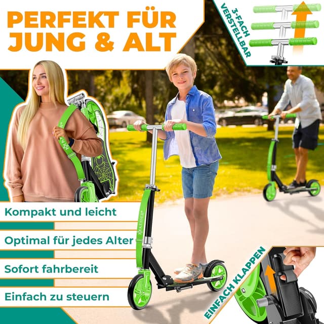 Thumbnail 4 de KESSER Scooter Roller Cityroller 190 cm