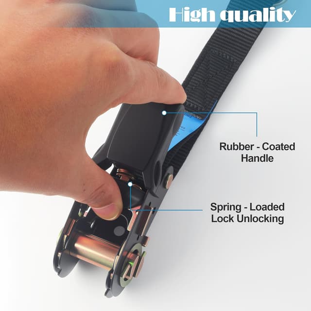 Thumbnail 2 de 4 Stück Spanngurte mit Ratsche 6 m x 25 mm