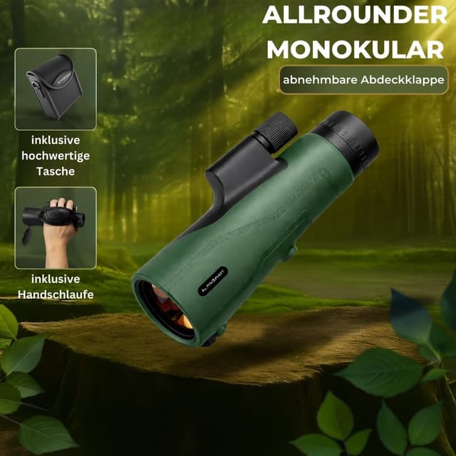 Detalle de AlpinSpirit Monokular 12x50 für Outdoor
