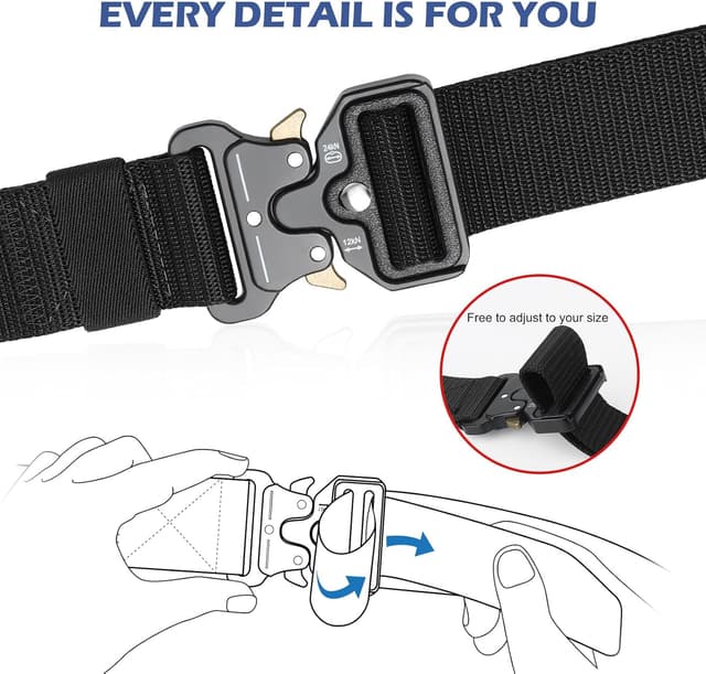 Thumbnail 1 de BESTKEE Cinturón Táctico 3,8 cm