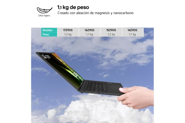 Thumbnail 2 de LG gram 16 32 GB Intel Core Ultra 7, Windows 11