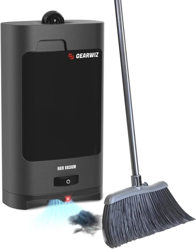 Detalle de Gearwiz 1400W Touchless Automatic Vacuum Dustpan (Motion Sensor, Hands-Free) for Pet Hair & Debris