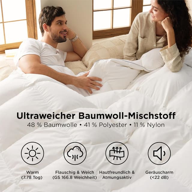 Thumbnail 4 de BEDSURE Federbetten 200x200