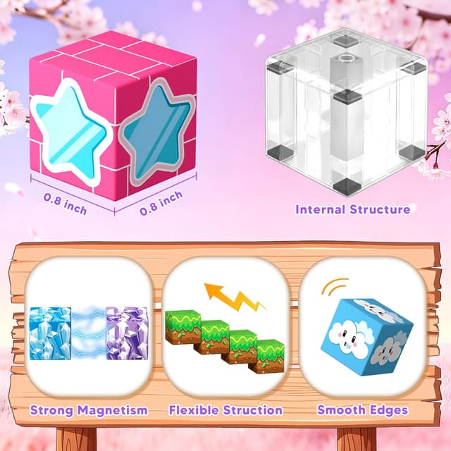 Detalle 1 de Magnetische COOLJOIN Bausteine 165 Teile