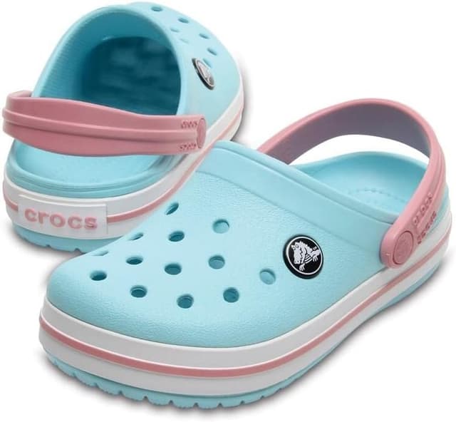 Detalle de Crocs Crocband Clog K zoccoli unisex per bambini e ragazzi: comfort leggero e stile sportivo